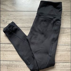 •sold on mercari•Athleta Black Fleece Leggings